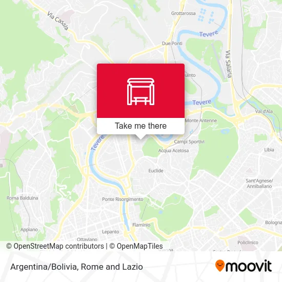 Argentina/Bolivia map