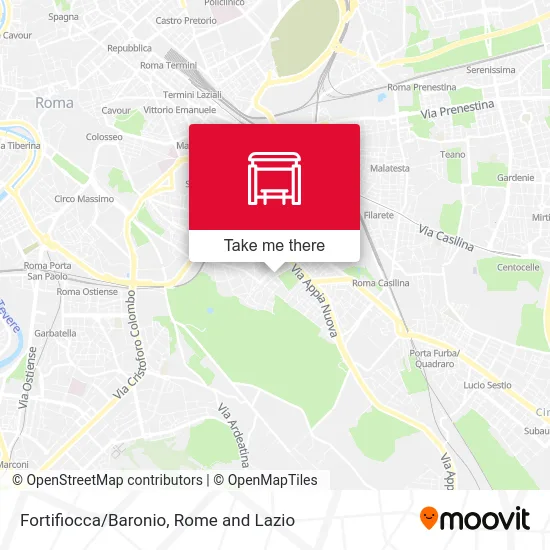 Fortifiocca/Baronio map