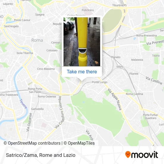 Satrico/Zama map