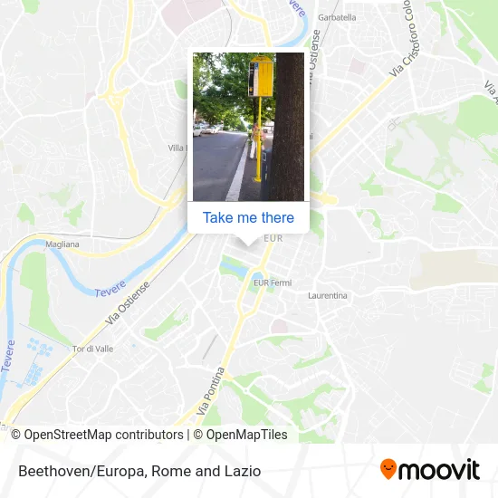 Beethoven/Europa map