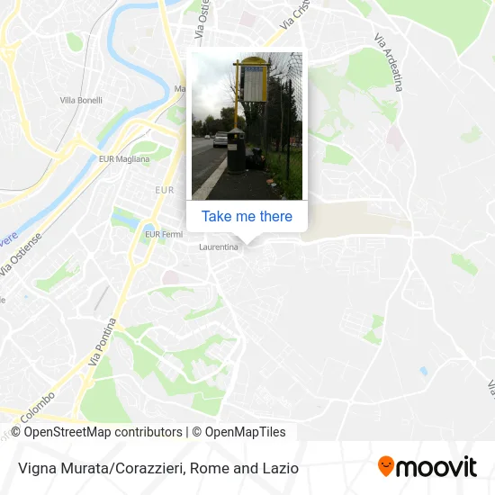 Vigna Murata/Corazzieri map