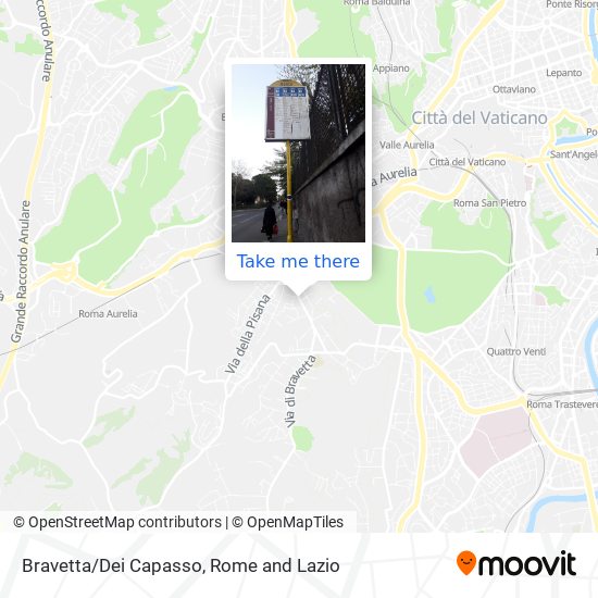 Bravetta/Dei Capasso map
