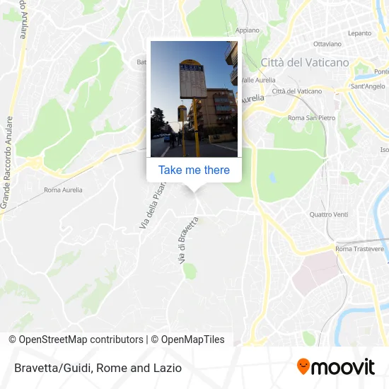Bravetta/Guidi map