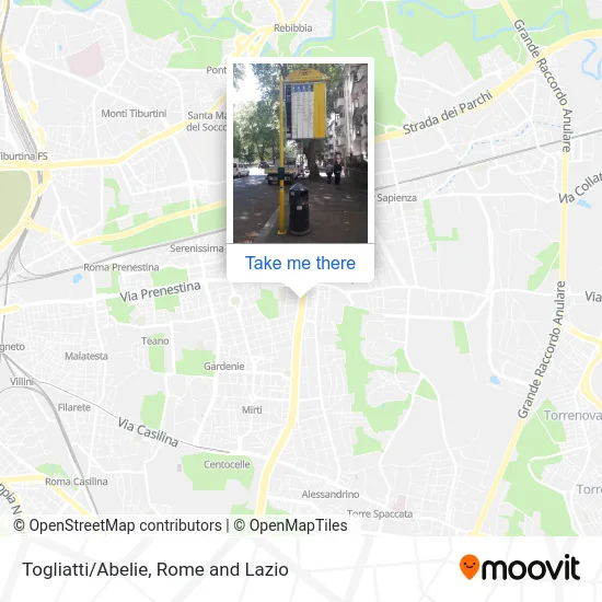 Togliatti/Abelie map