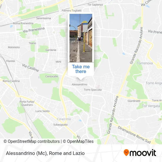 Alessandrino (Mc) map