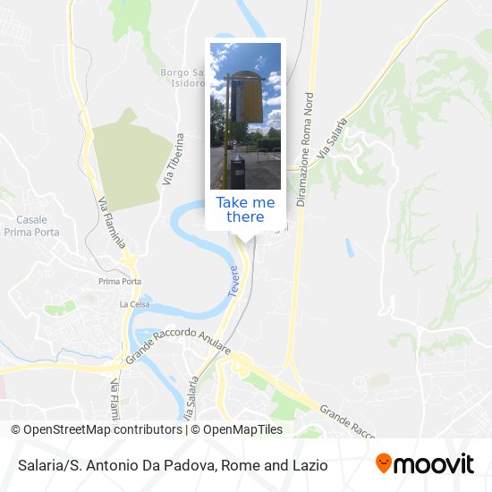 Salaria/S. Antonio Da Padova map