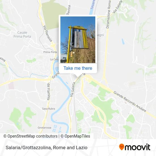 Salaria/Grottazzolina map
