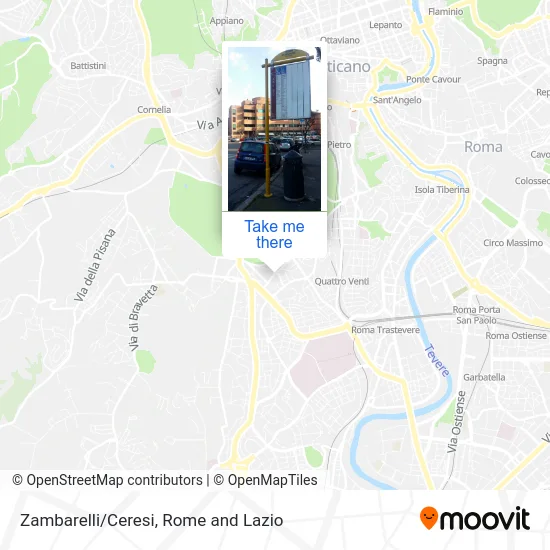 Zambarelli/Ceresi map