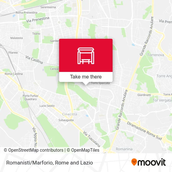 Romanisti/Marforio map