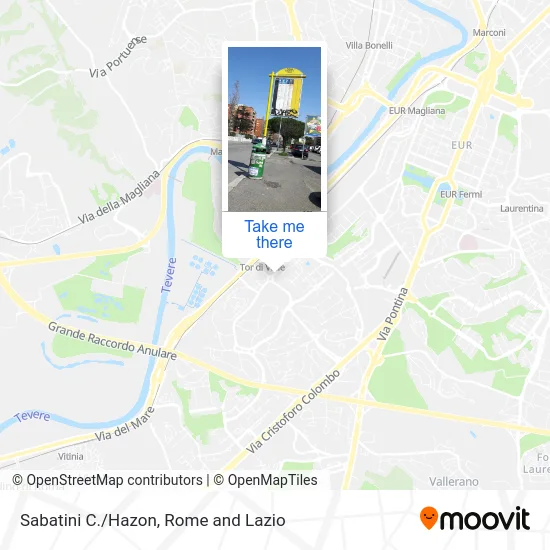 Sabatini C./Hazon map