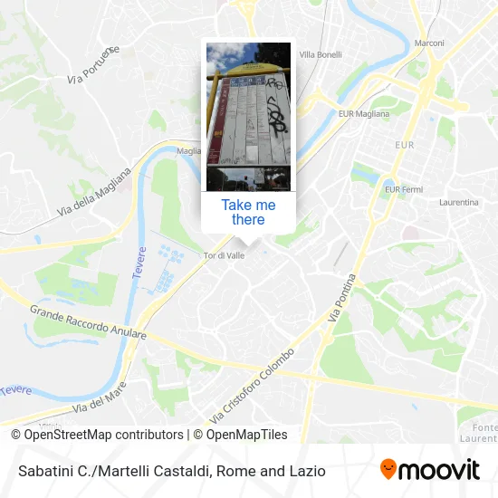 Sabatini C./Martelli Castaldi map