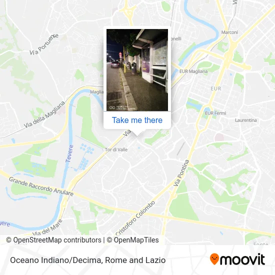 Oceano Indiano/Decima map