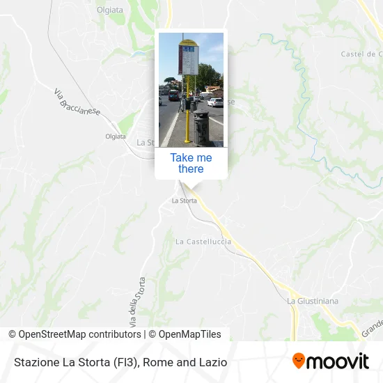 La Storta Station (FL3) map