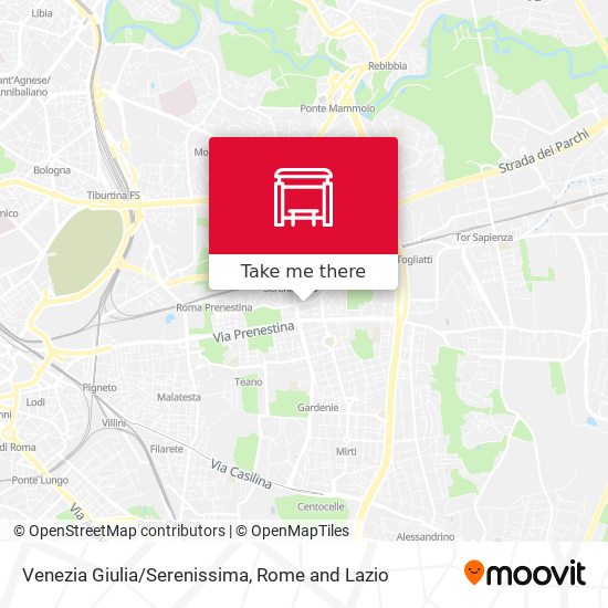 Venezia Giulia/Serenissima map