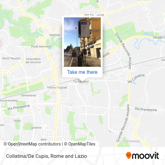 Collatina/De Cupis map