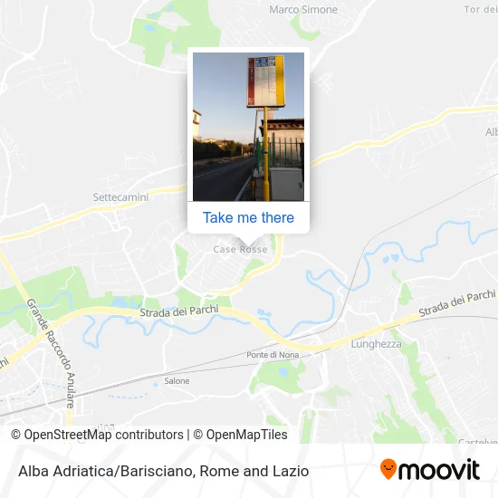 Alba Adriatica/Barisciano map