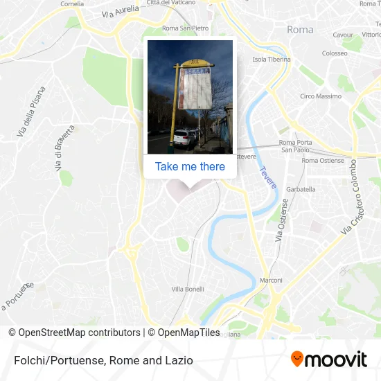 Folchi/Portuense map