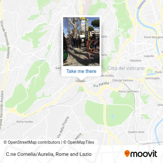 Cornelia Ring Road/Aurelia map