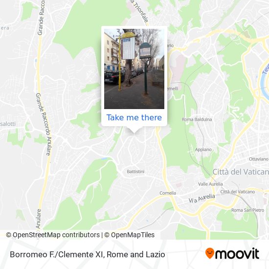 Borromeo F./Clemente XI map