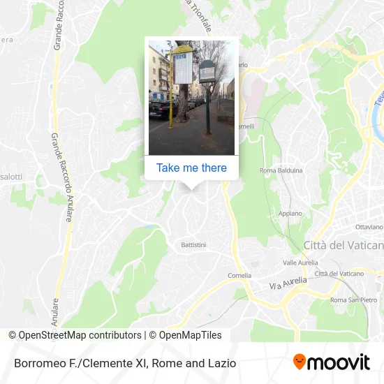 Borromeo F./Clemente XI map