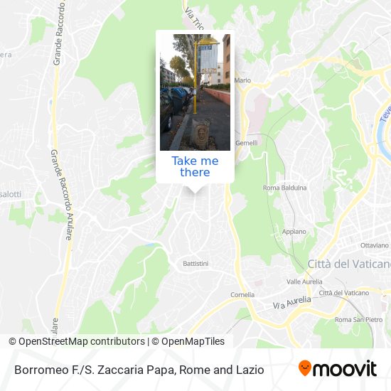 Borromeo F./S. Zaccaria Papa map