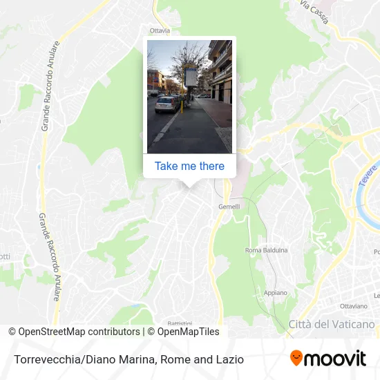 Torrevecchia/Diano Marina map