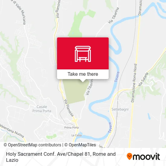 Holy Sacrament Conf. Ave / Chapel 81 map