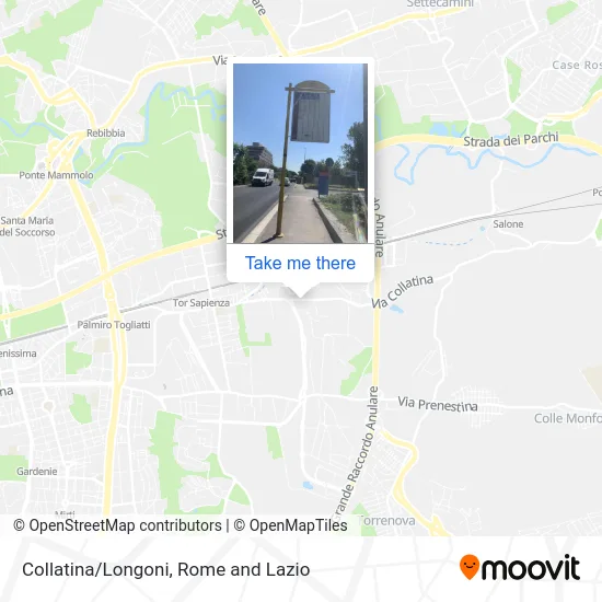 Collatina/Longoni map