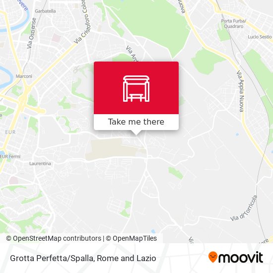 Grotta Perfetta/Spalla map