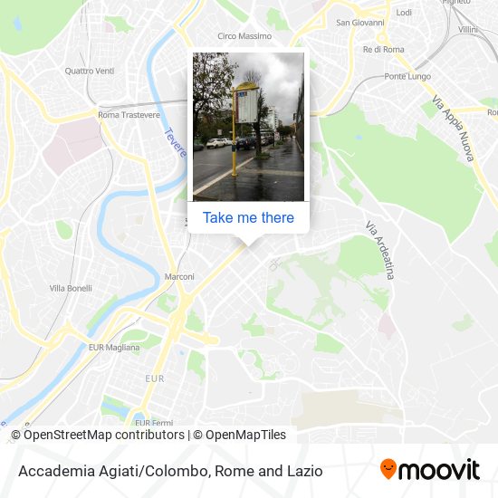 Accademia Agiati/Colombo map