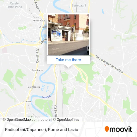 Radicofani/Capannori map