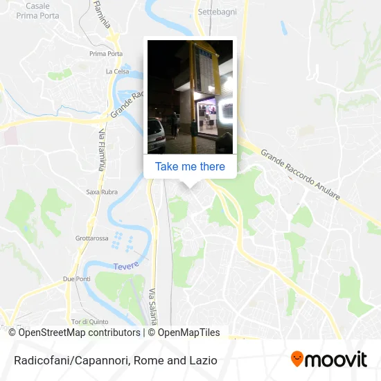 Radicofani/Capannori map