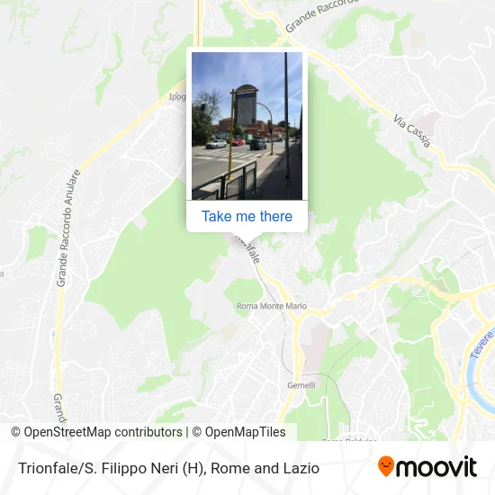 Trionfale/St. Philip Neri (H) map