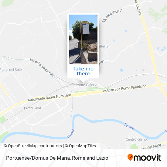 Portuense/Domus De Maria map