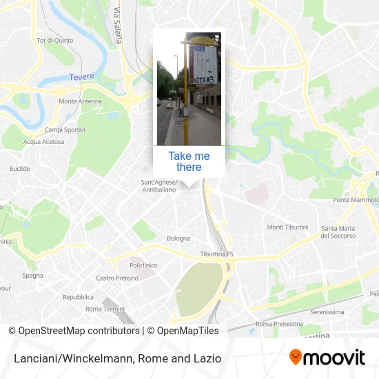 Lanciani/Winckelmann map