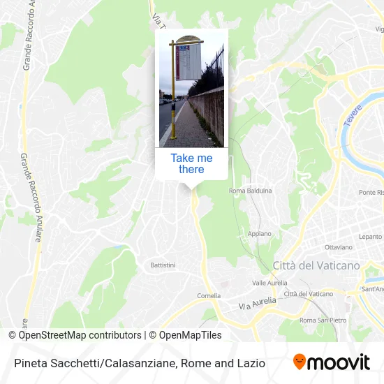 Pineta Sacchetti/Calasanziane map