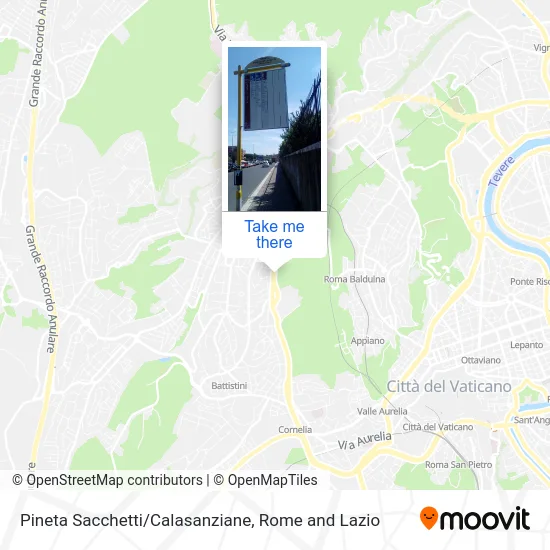 Pineta Sacchetti/Calasanziane map