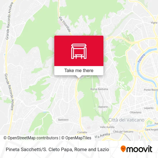 Pineta Sacchetti/S. Cleto Papa map