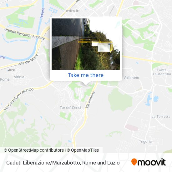 Caduti Liberazione/Marzabotto map