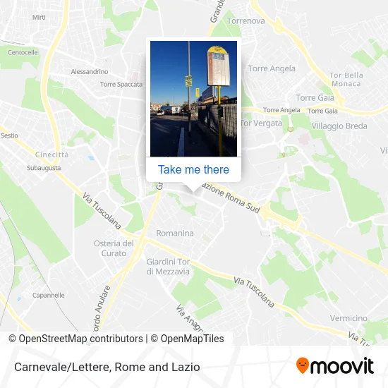 Carnevale/Letters map