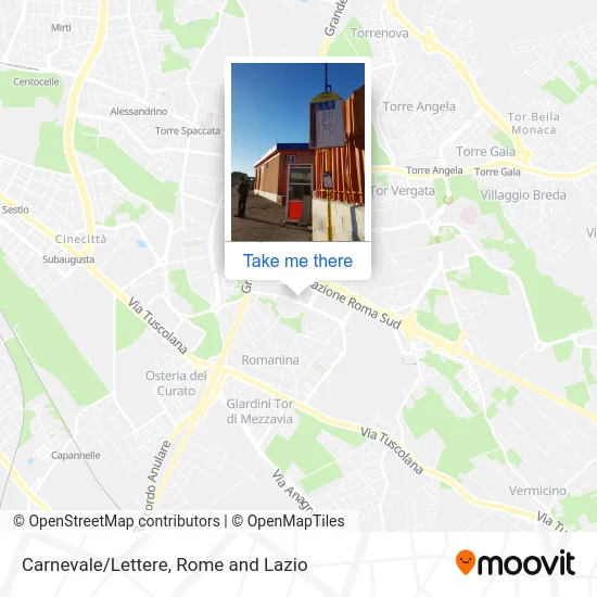 Carnevale/Letters map