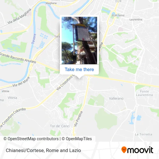 Chianesi/Cortese map