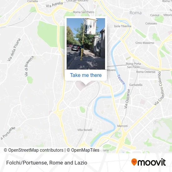 Folchi/Portuense map