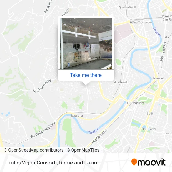 Trullo/Vigna Consorti map