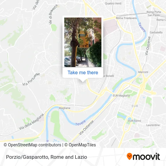 Porzio/Gasparotto map