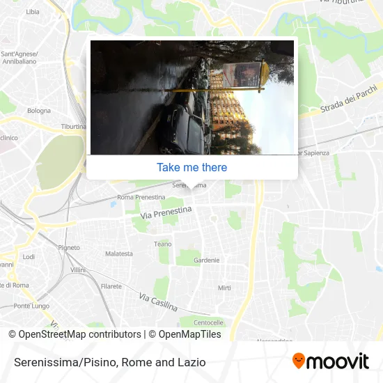 Serenissima/Pisino map