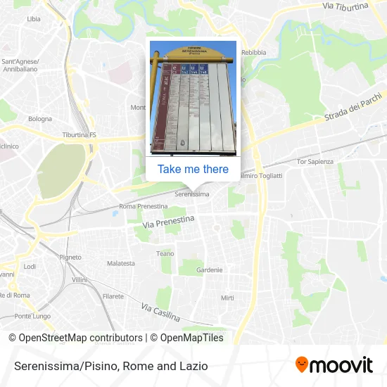 Serenissima/Pisino map