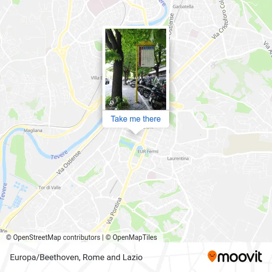 Europe/Beethoven map