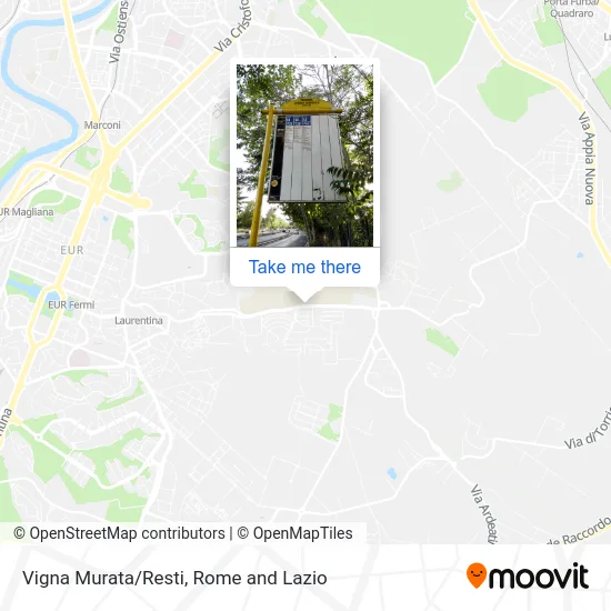 Vigna Murata/Resti map