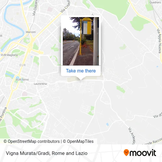 Vigna Murata/Gradi map